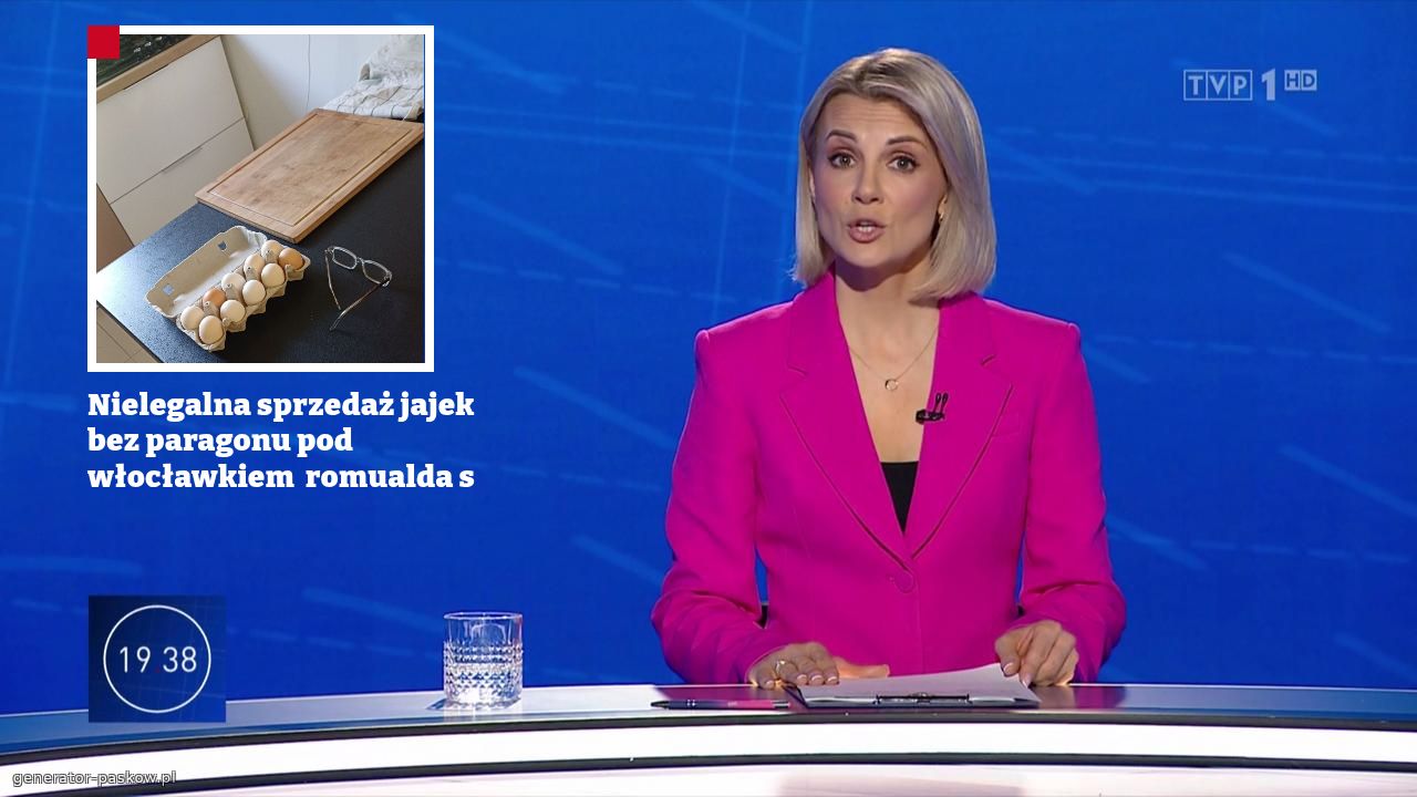 Nielegalna sprzedaż jajek bez paragonu pod włocławkiem  romualda s
