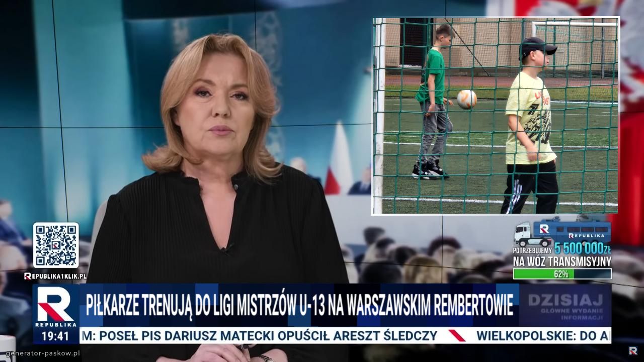 piŁkarze trenują do ligi mistrzów u-13 na warszawskim rembertowie