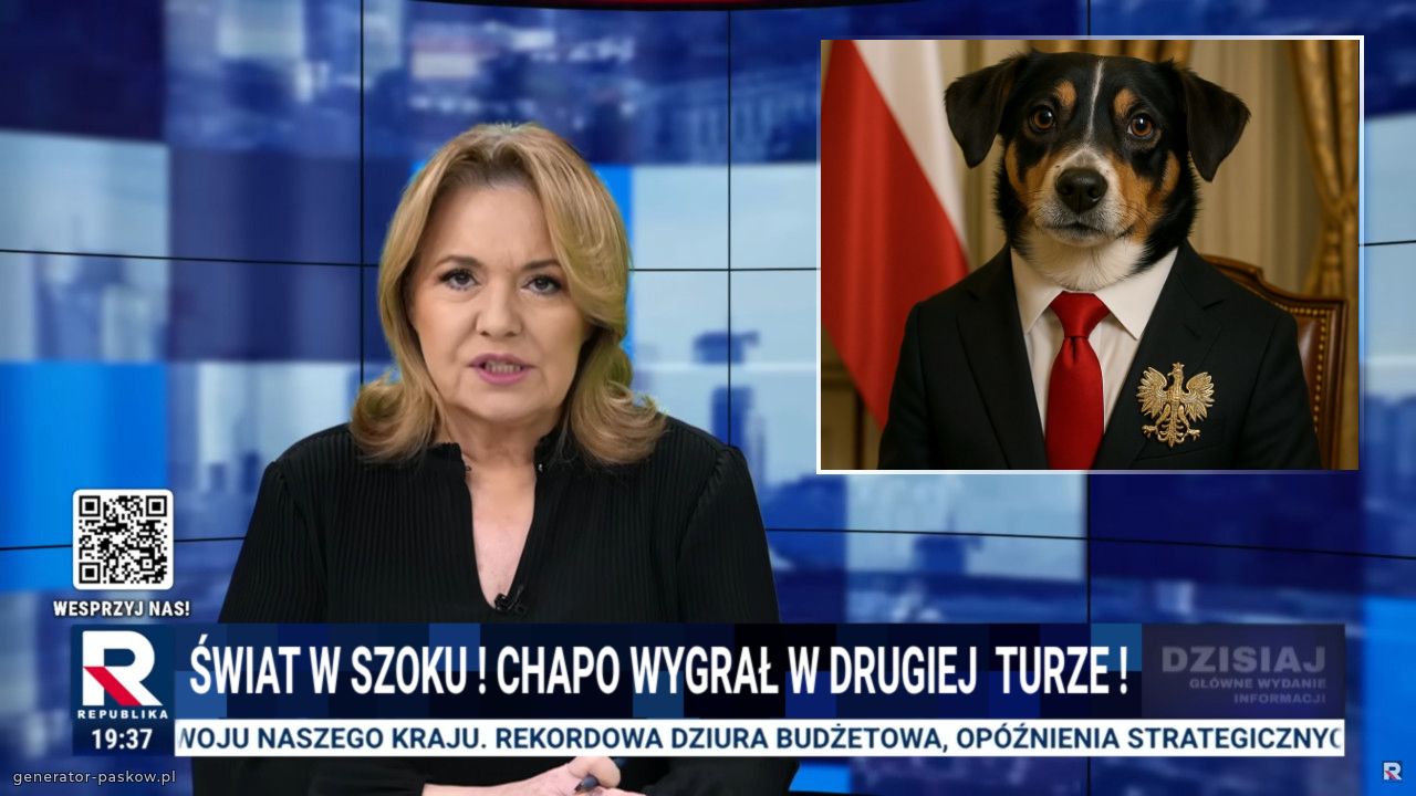 Świat w szoku ! Chapo wygrał w drugiej  turze !