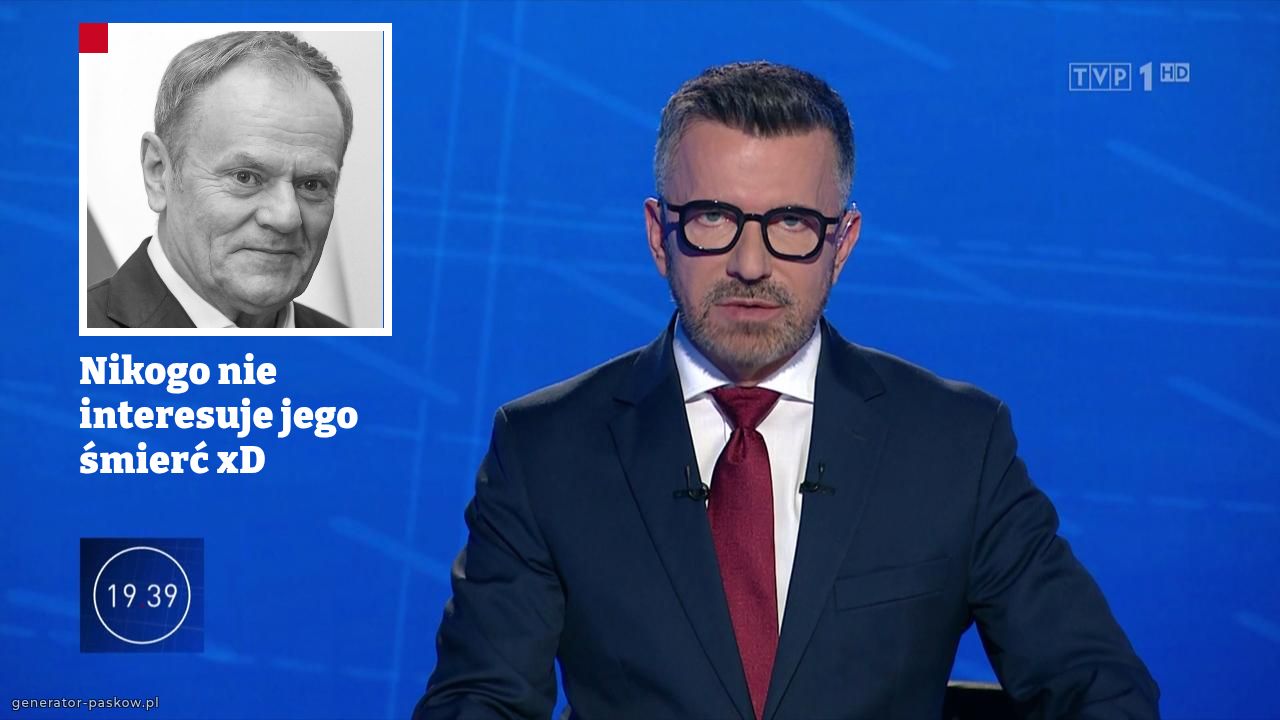 Nikogo nie interesuje jego śmierć xD
