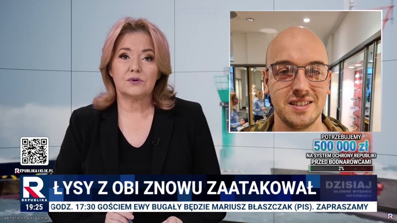 ŁYSY Z OBI ZNOWU ZAATAKOWAŁ