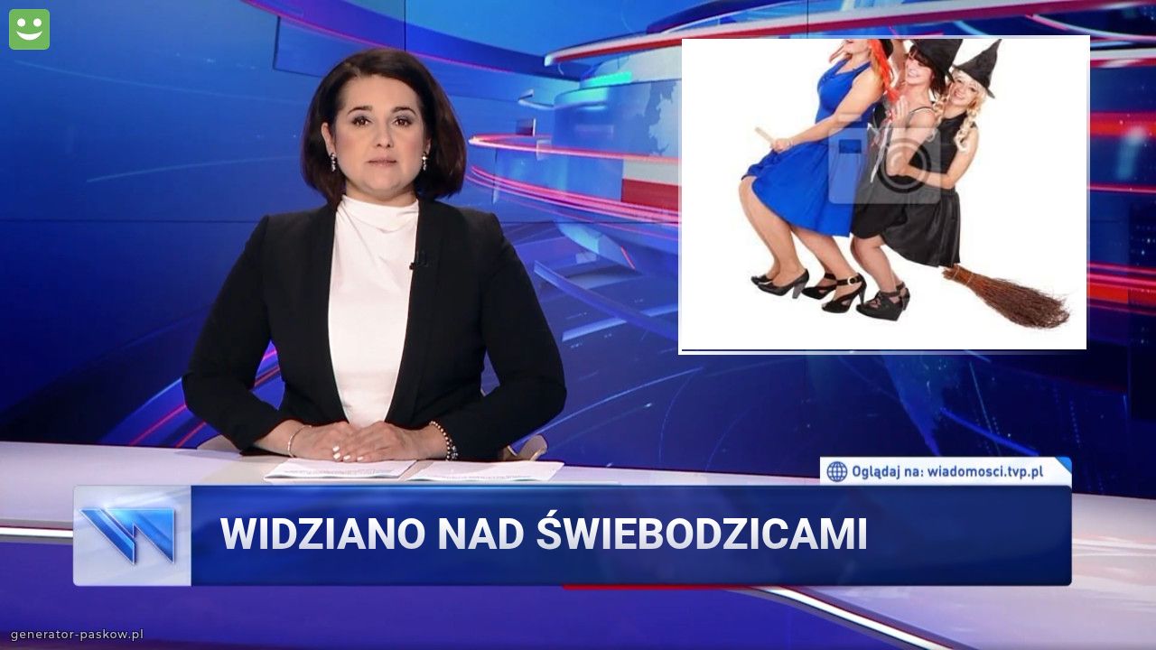 Widziano nad Świebodzicami  