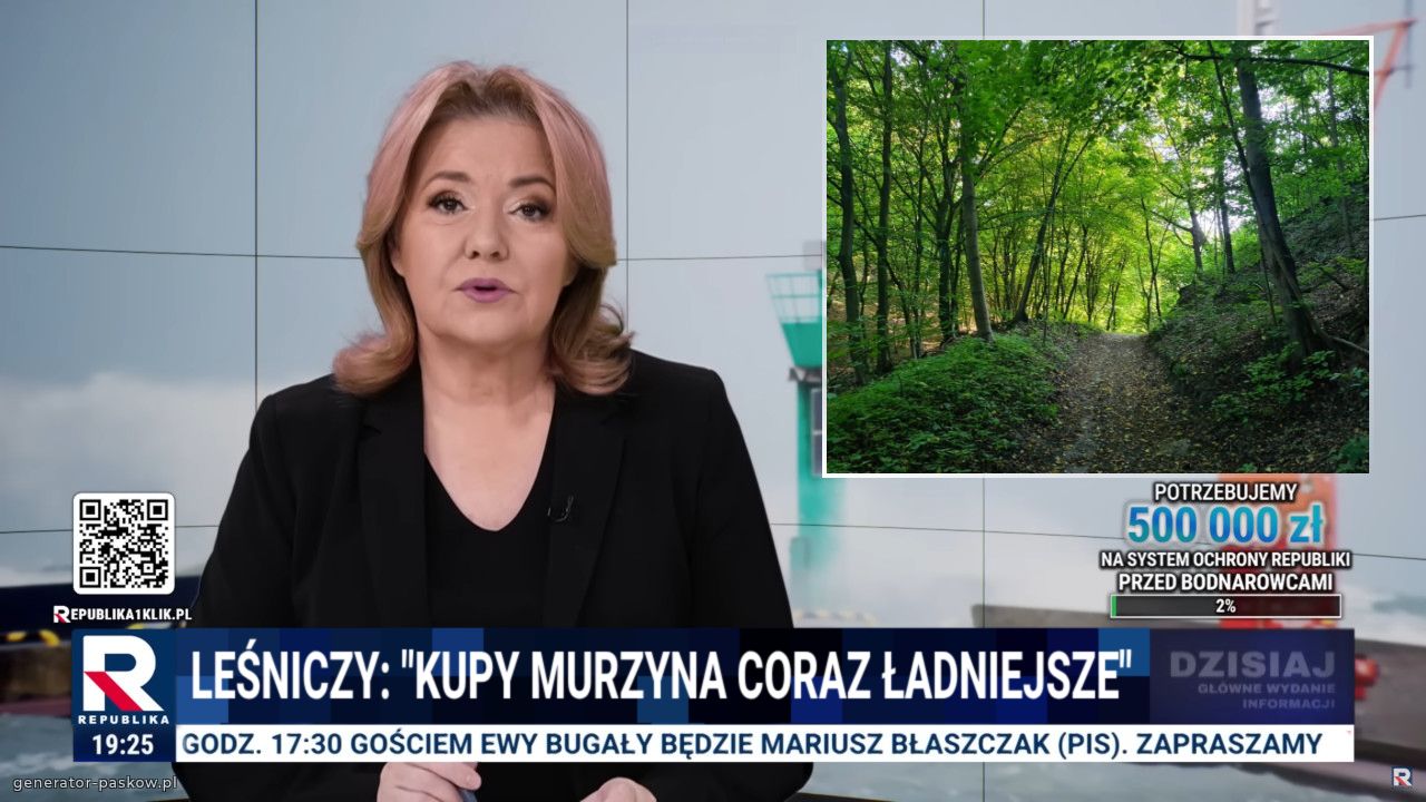 Leśniczy: "Kupy murzyna coraz ładniejsze" 