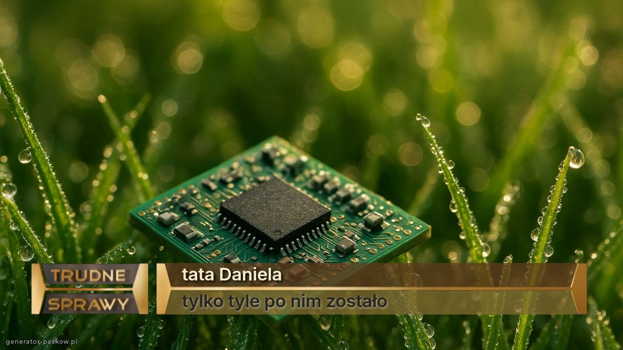 tata Daniela
tylko tyle po nim zostało