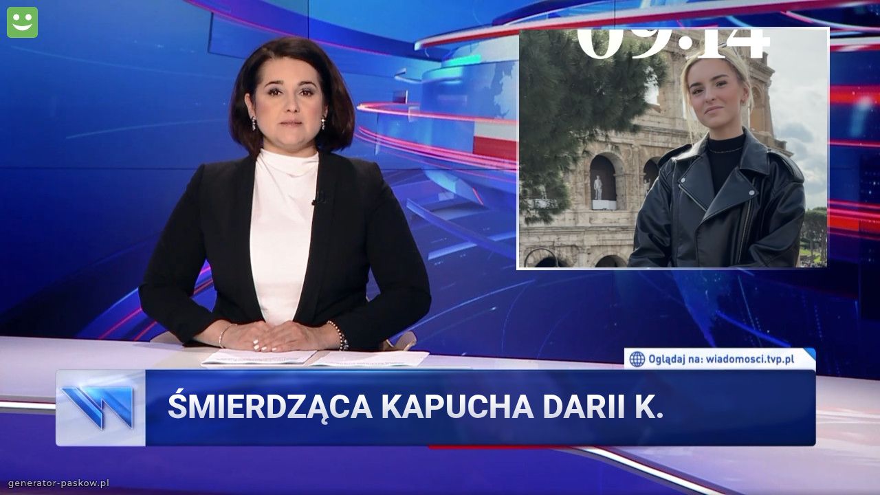 ŚMIERDZĄCA kapucha Darii K.