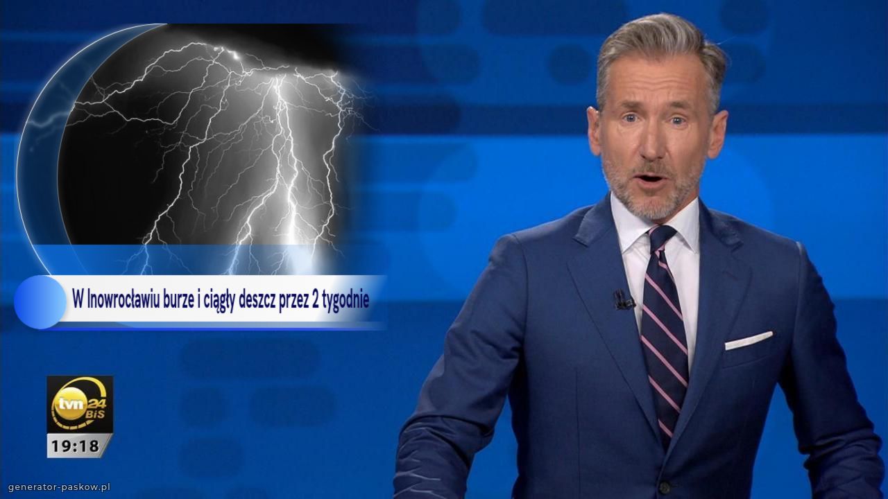W Inowrocławiu burze i ciągły deszcz przez 2 tygodnie