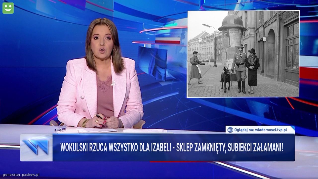 Wokulski rzuca wszystko dla Izabeli - sklep zamknięty, subiekci załamani!