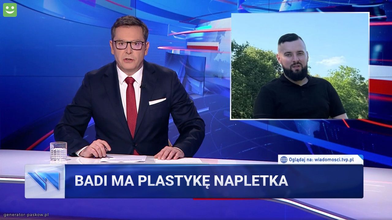 Badi ma plastykę napletka