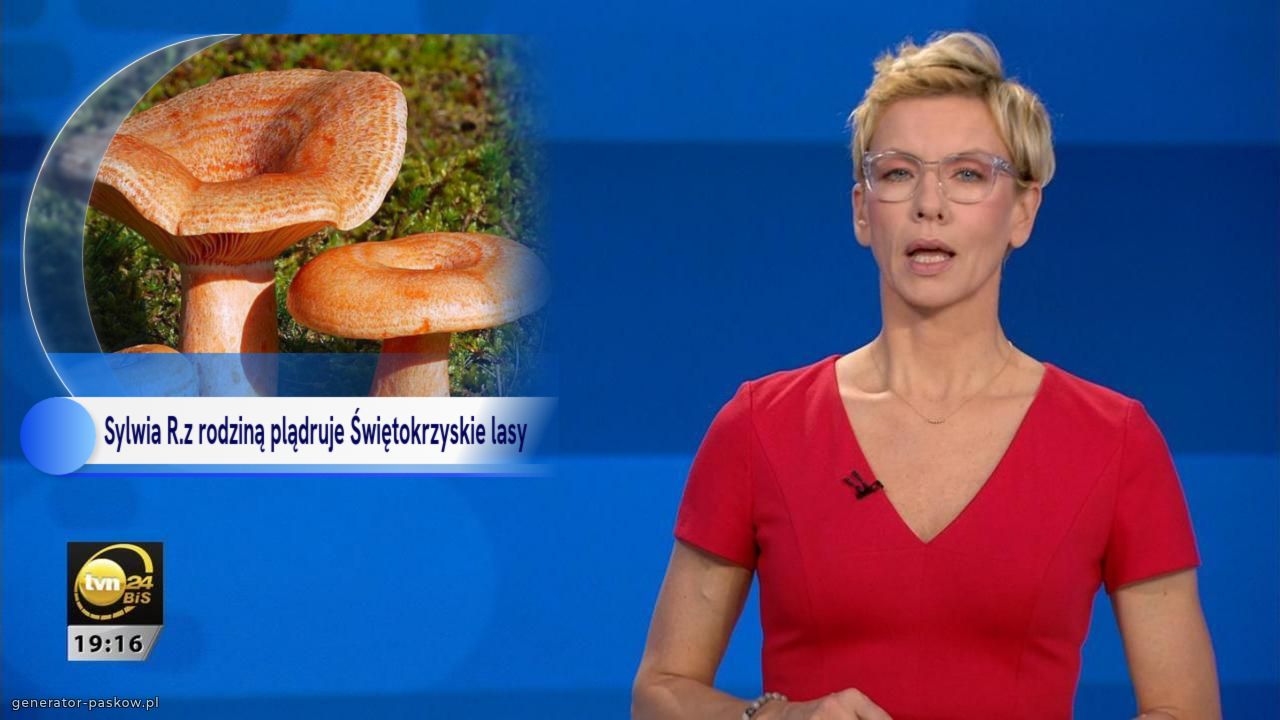 Sylwia R.z rodziną plądruje Świętokrzyskie lasy 
