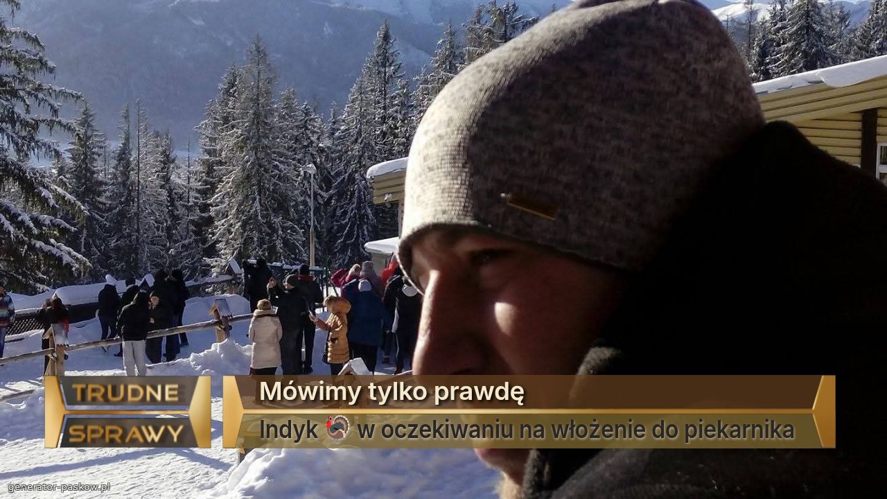 Mówimy tylko prawdę
Indyk 🦃 w oczekiwaniu na włożenie do piekarnika 