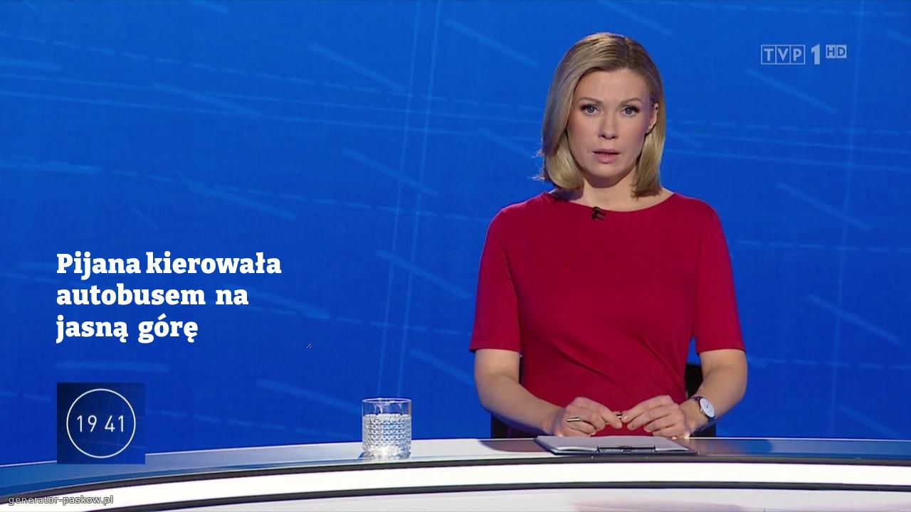 Pijana kierowała autobusem  na jasną  górę 