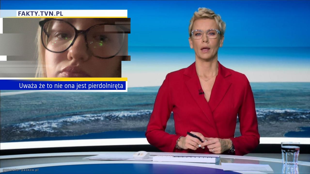 Uważa że to nie ona jest pierdolniręta