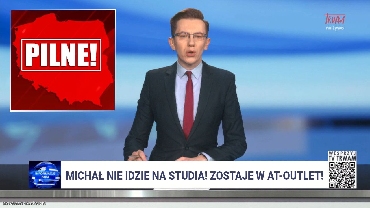 MICHAŁ NIE IDZIE NA STUDIA! ZOSTAJE W AT-OUTLET!