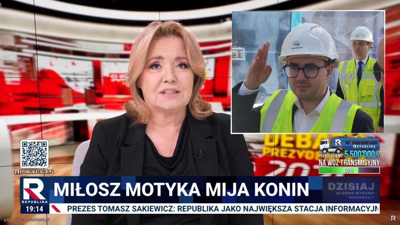 Miłosz Motyka mija Konin 