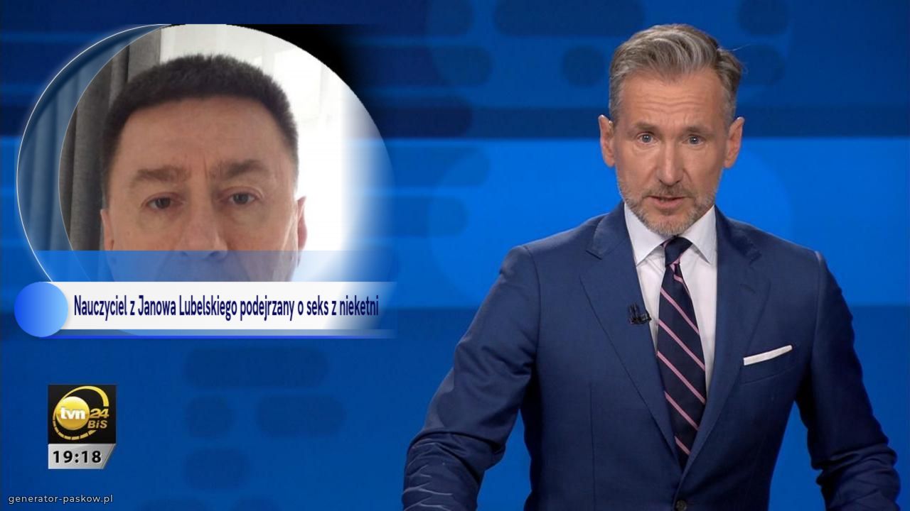 Nauczyciel z Janowa Lubelskiego podejrzany o seks z nieketni