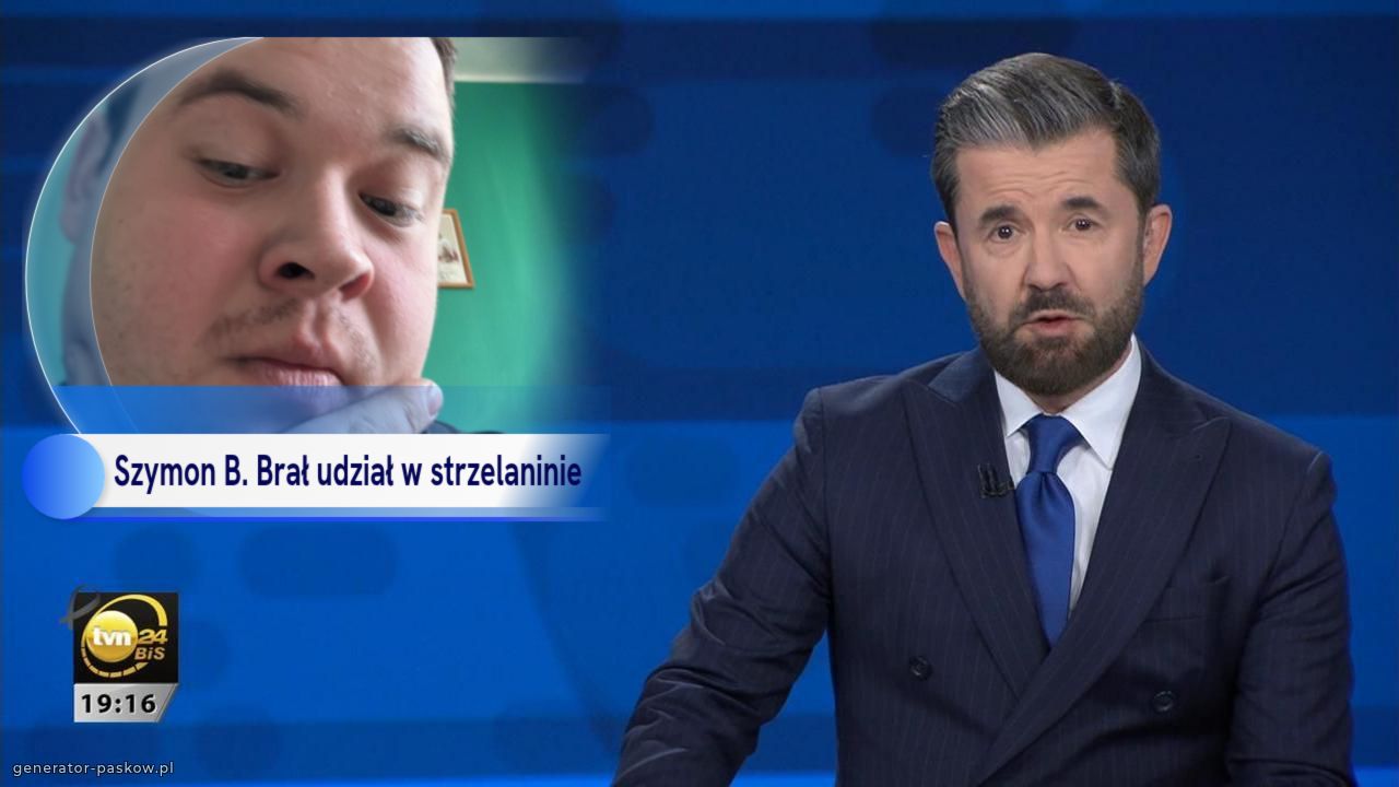 Szymon B. Brał udział w strzelaninie