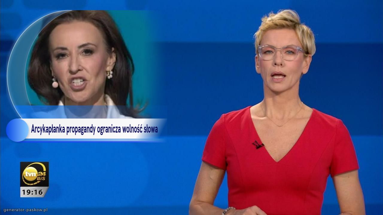 Arcykapłanka propagandy ogranicza wolność słowa 
