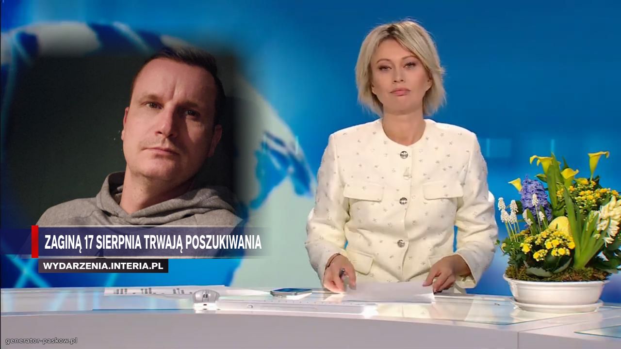 Zaginą 17 sierpnia trwają poszukiwania  