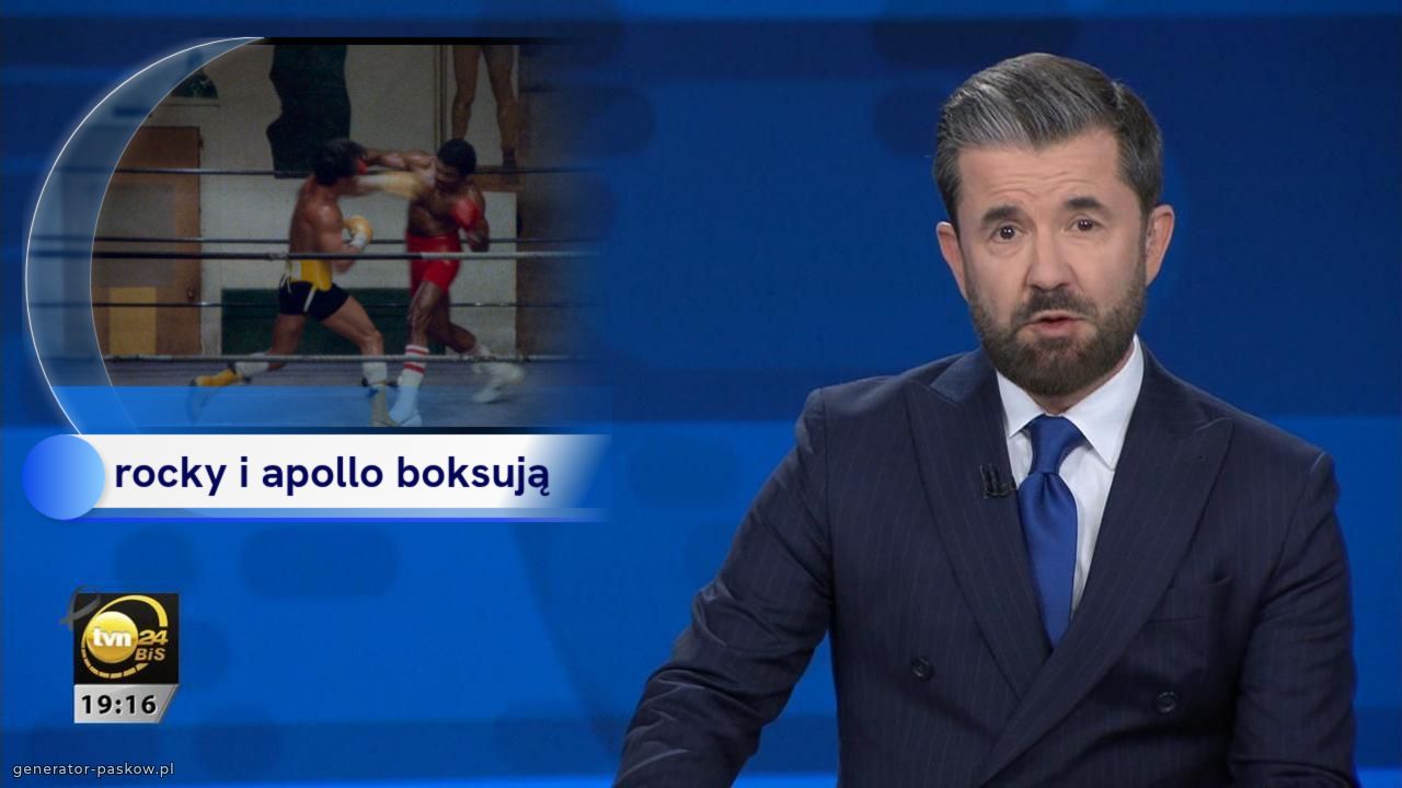 rocky i apollo boksują