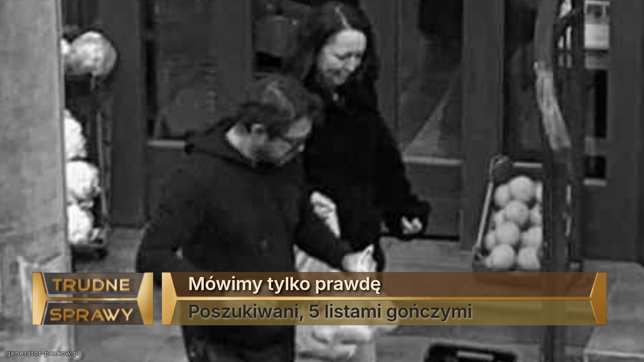 Mówimy tylko prawdę
Poszukiwani, 5 listami gończymi 