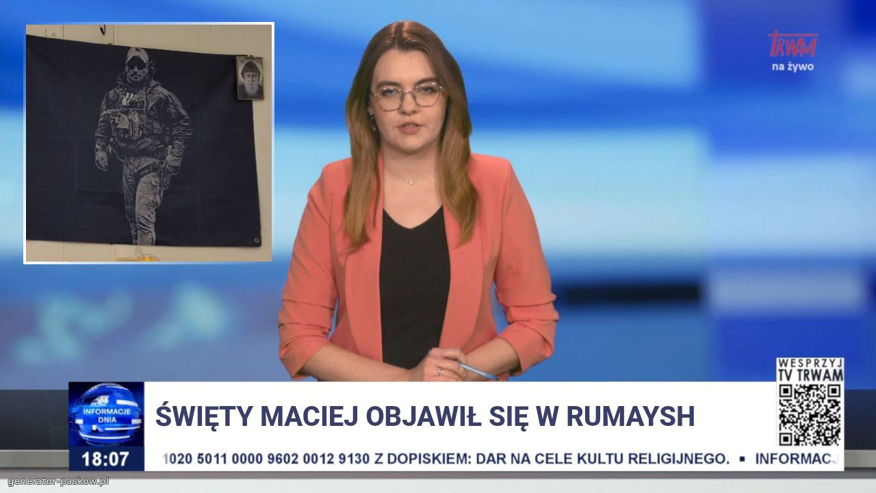 ŚwiĘTY MACIEJ OBJAWIŁ SIĘ w rumaysh