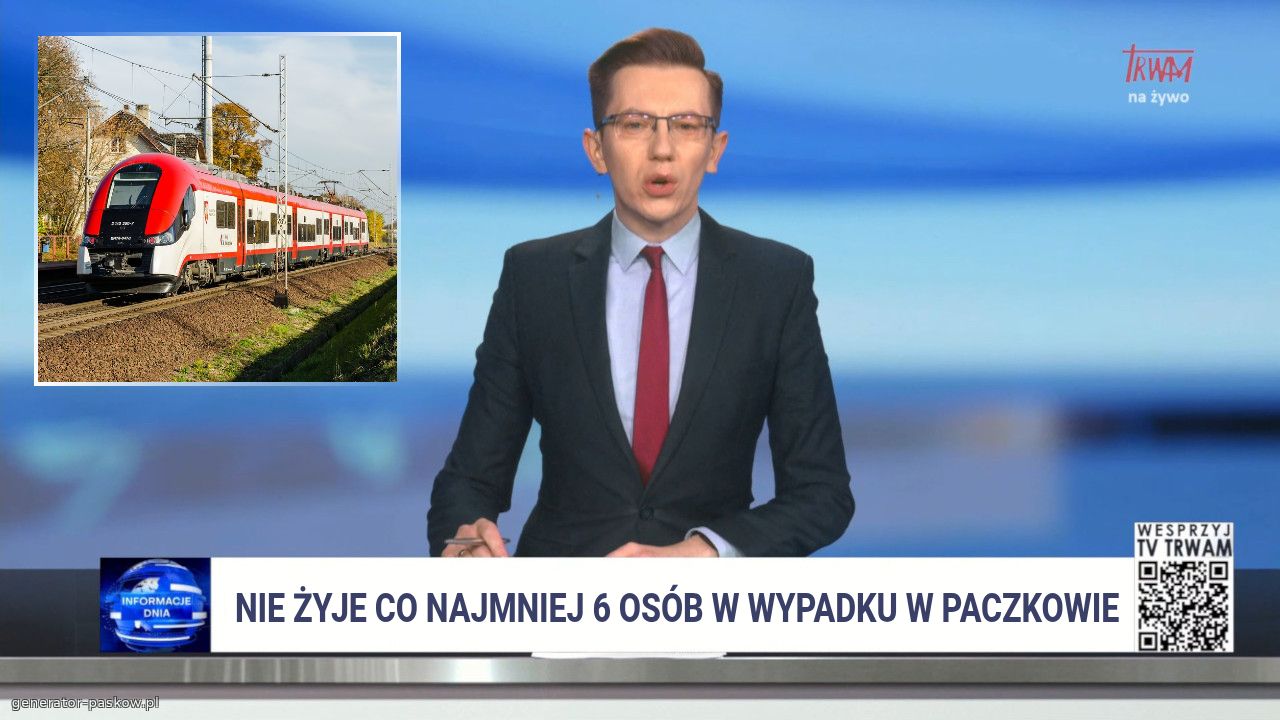  Nie żyje co najmniej 6 osób w wypadku w paczkowie