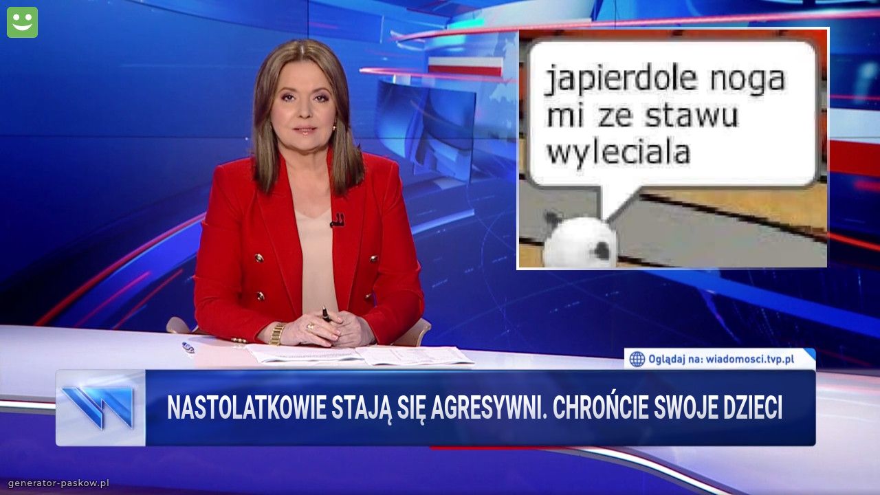 Nastolatkowie stają się agresywni. Chrońcie swoje dzieci