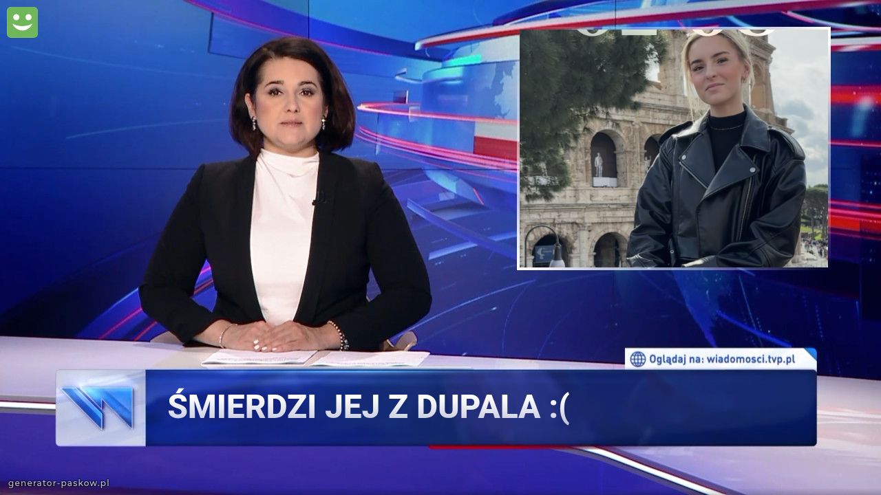 Śmierdzi jej z dupala :(