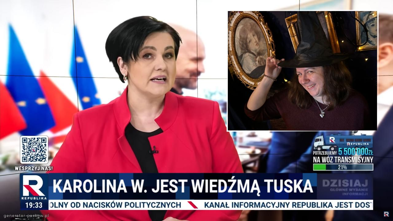Karolina w. Jest wiedźmą tuska