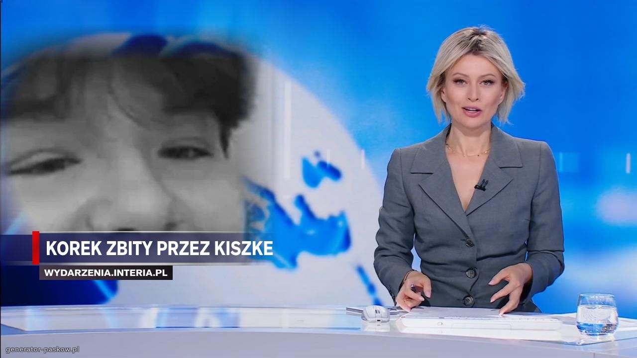 Korek zbity przez kiszke