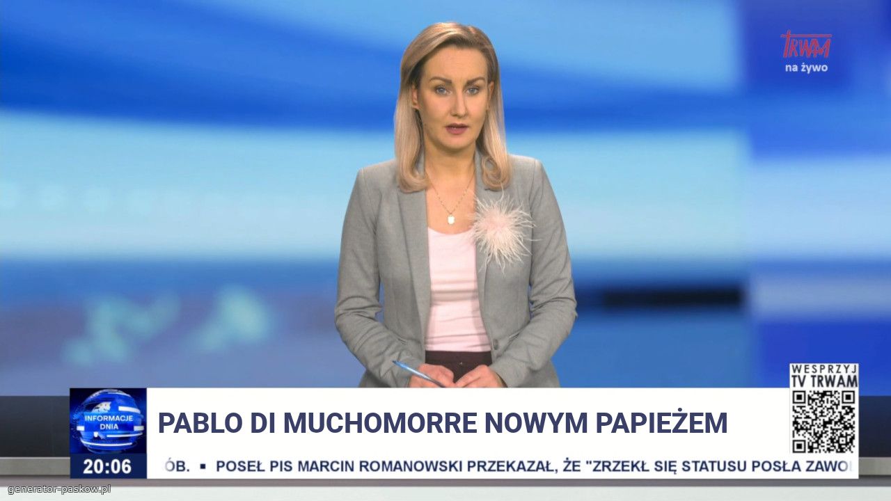 Pablo di muchomorre nowym papieżem