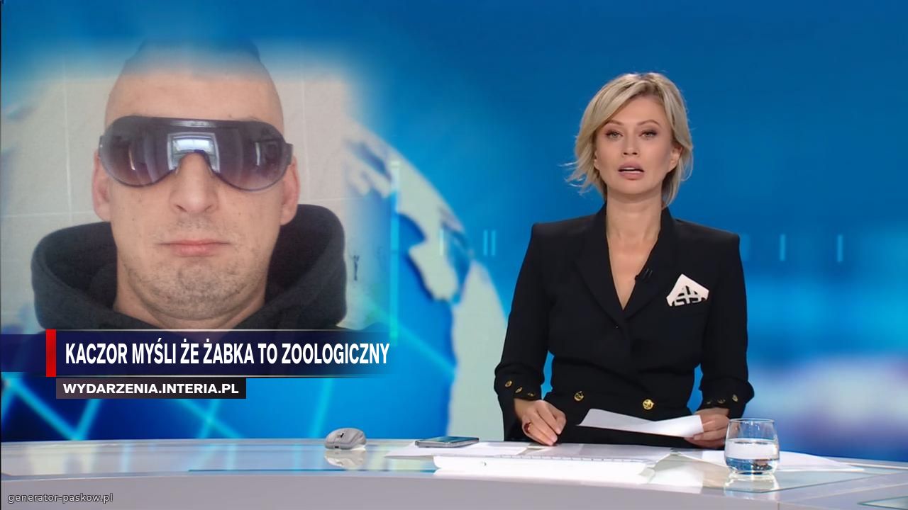 Kaczor myśli że Żabka to zoologiczny