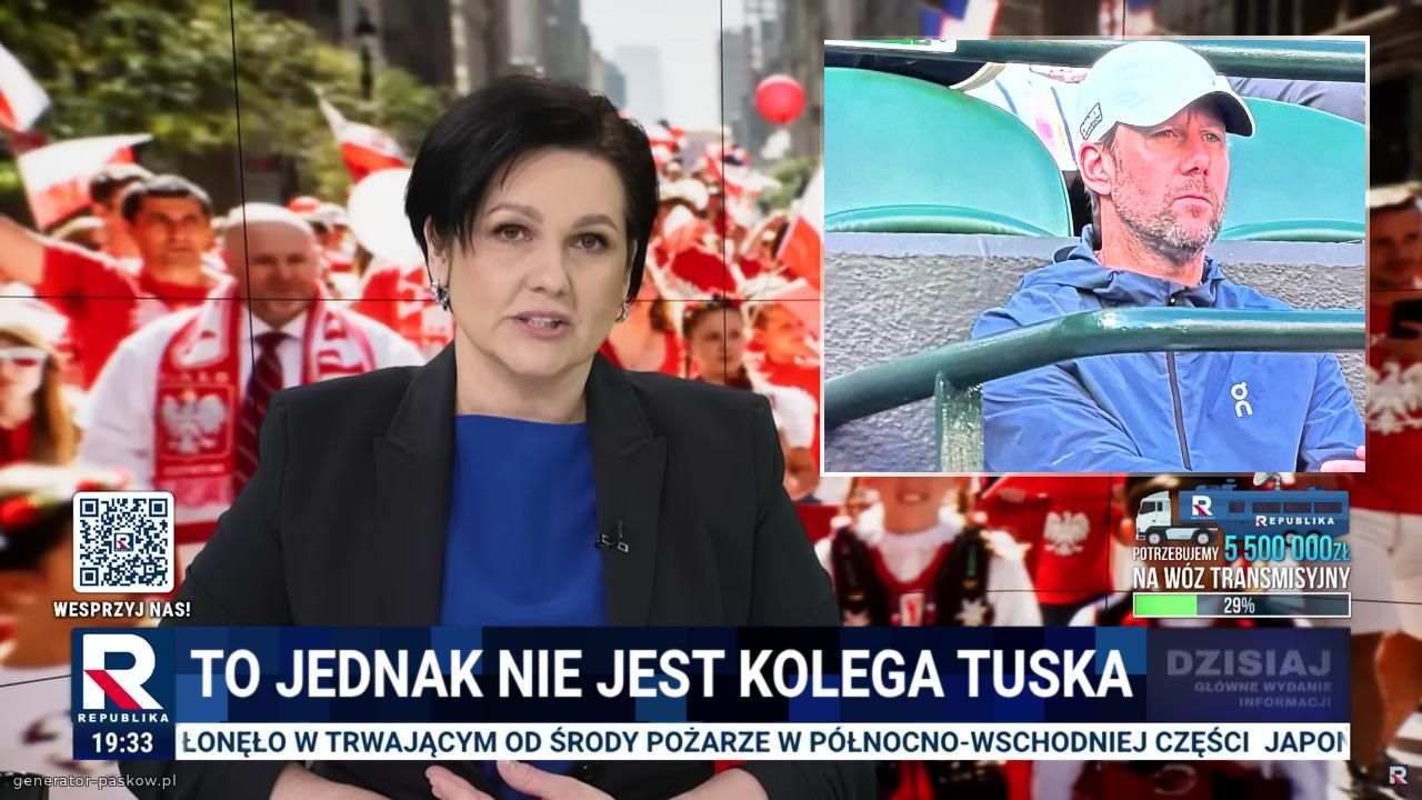 To jednak nie jest kolega tuska