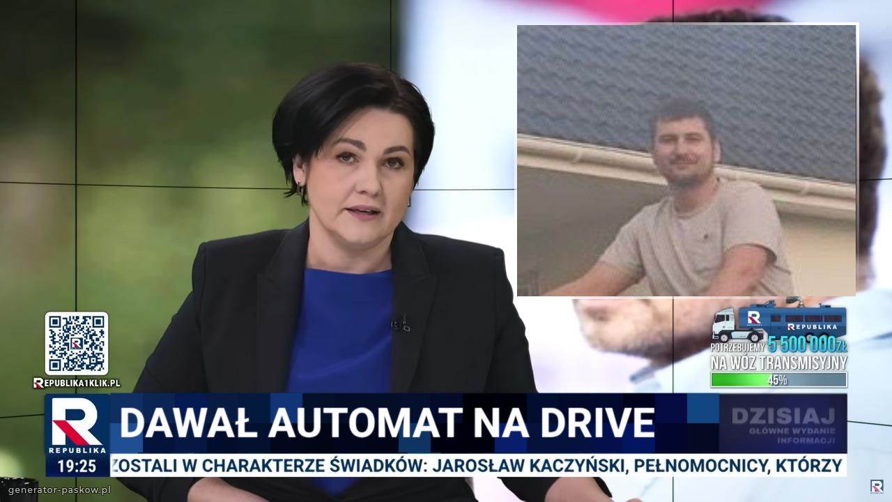 Dawał automat na drive 