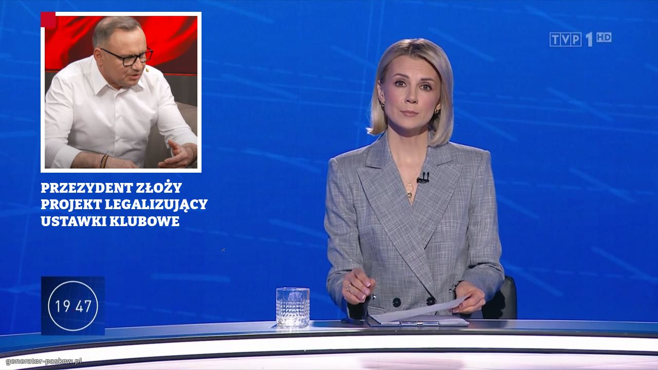 PRZEZYDENT ZŁOŻY PROJEKT LEGALIZUJĄCY USTAWKI KLUBOWE