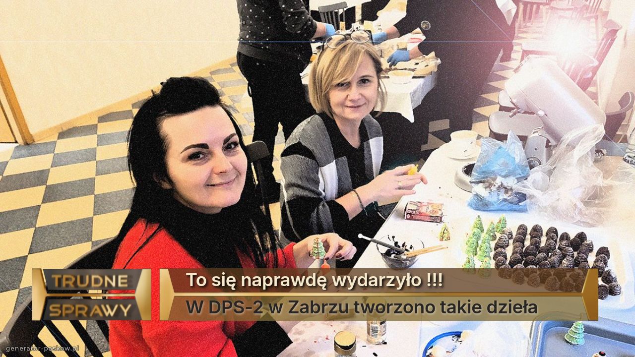 To się naprawdę wydarzyło !!!
W DPS-2 w Zabrzu tworzono takie dzieła