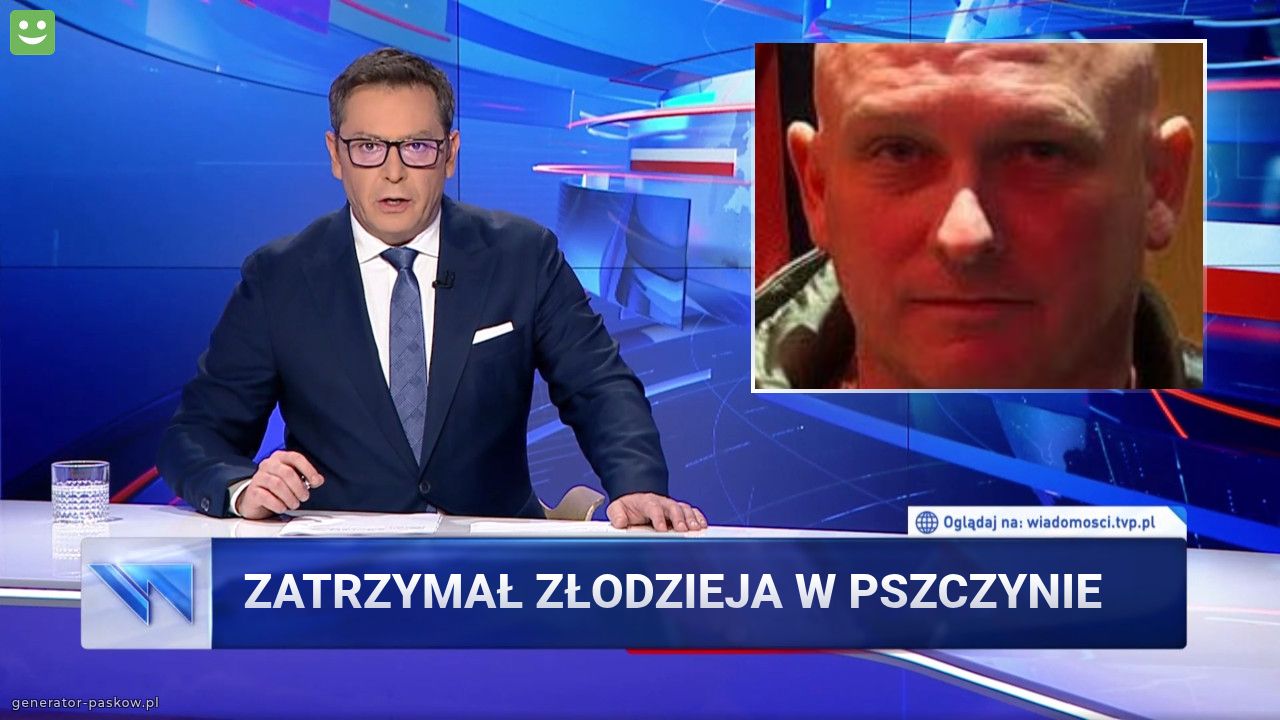 Zatrzymał złodzieja w Pszczynie