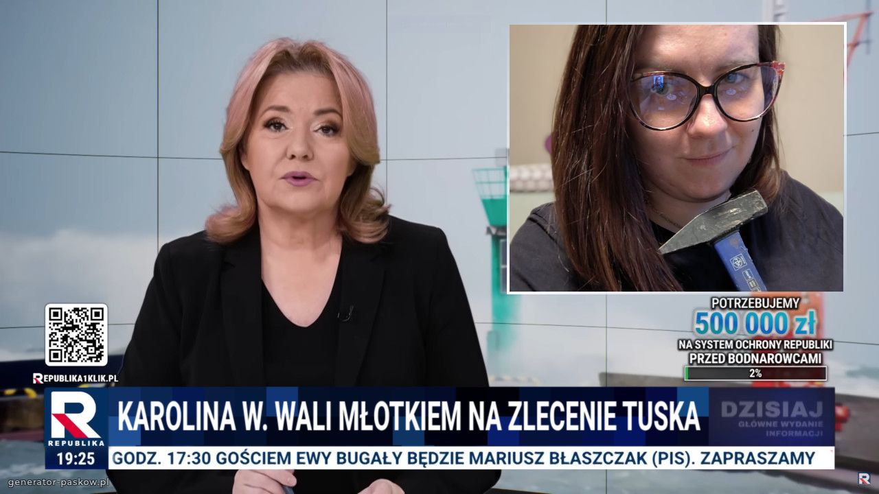 Karolina w. Wali młotkiem na zlecenie tuska