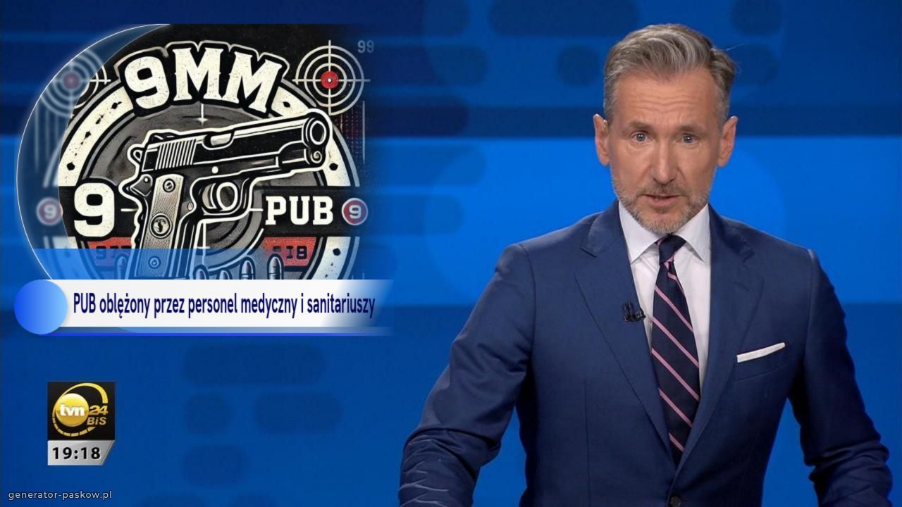 PUB oblężony przez personel medyczny i sanitariuszy