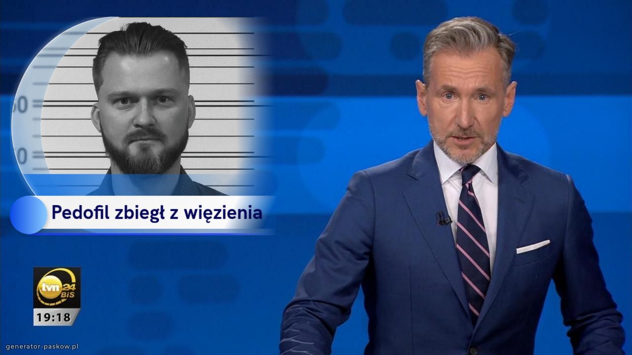 Pedofil zbiegł z więzienia