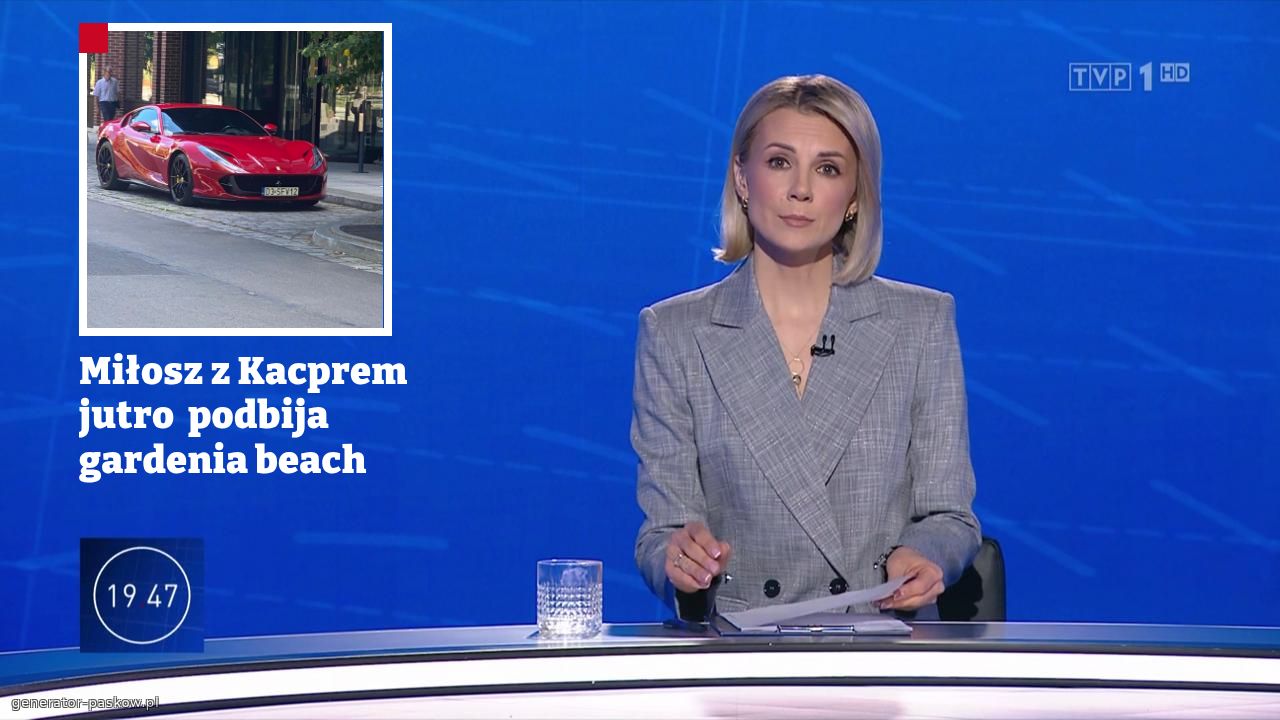 Miłosz z Kacprem jutro  podbija gardenia beach