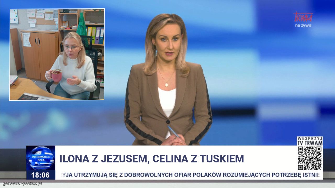 ilona z jezusem, celina z tuskiem