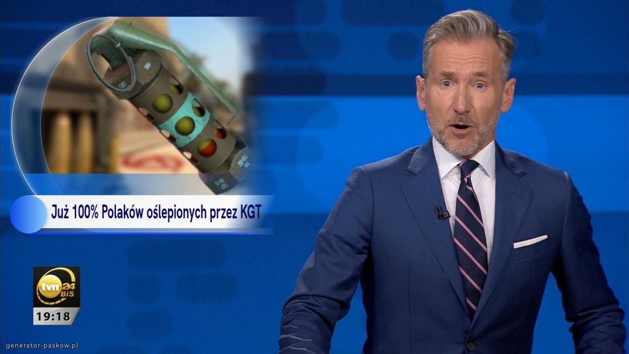 Już 100% Polaków oślepionych przez KGT