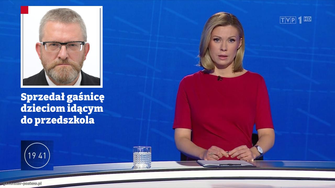 Sprzedał gaśnicę dzieciom idącym do przedszkola