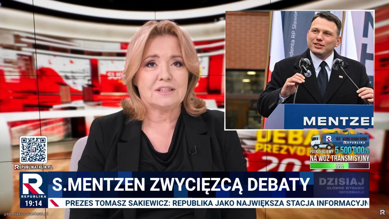 S.Mentzen zwycięzcą debaty