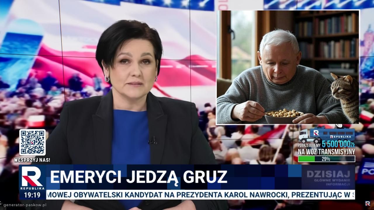 Emeryci jedzą gruz