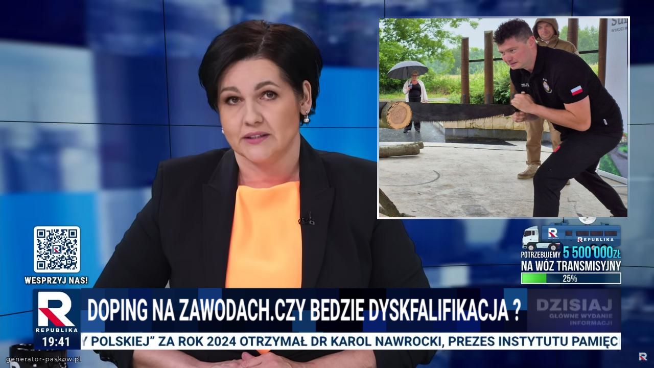Doping na zawodach.czy bedzie dyskfalifikacja ?