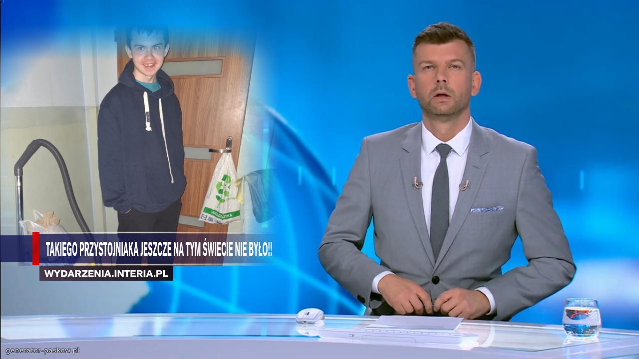 Takiego przystojniaka jeszcze NA TYM ŚWIECIE nie było!! 