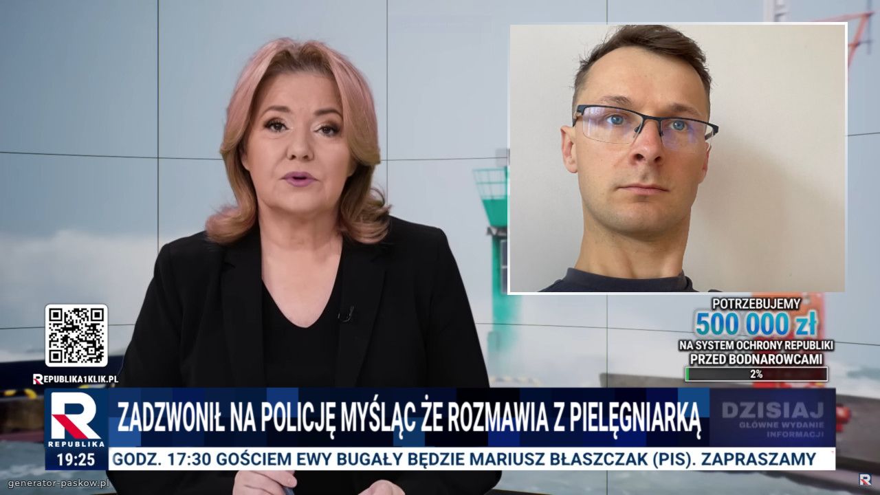 Zadzwonił na policję myśląc że rozmawia z pielęgniarką