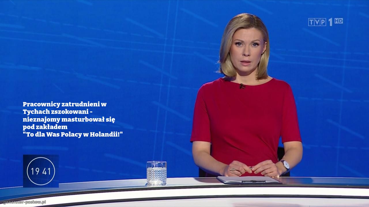 Pracownicy zatrudnieni w Tychach zszokowani - nieznajomy masturbował się pod zakładem 
"To dla Was Polacy w Holandii!"